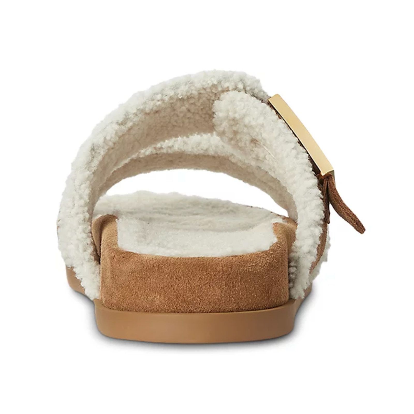 Fendi Fendi Feel Slide Shearling Bronze Monogram Mule Sandal 39 Size US 9 / IT 39 - 18 Thumbnail