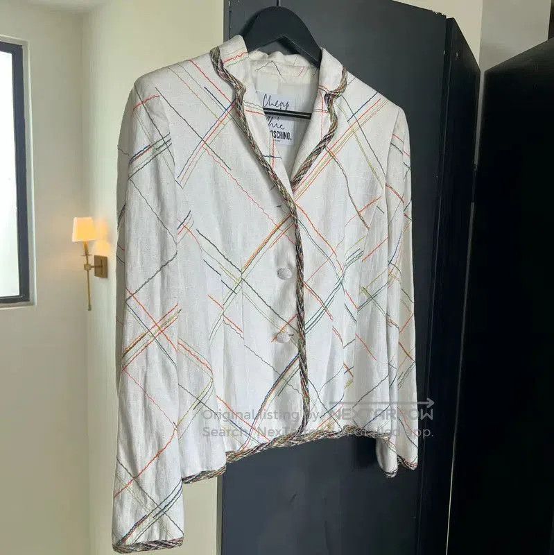 Moschino Moschino Colorful Cotton Women's Jacket . Size S / US 4 / IT 40 - 1 Thumbnail