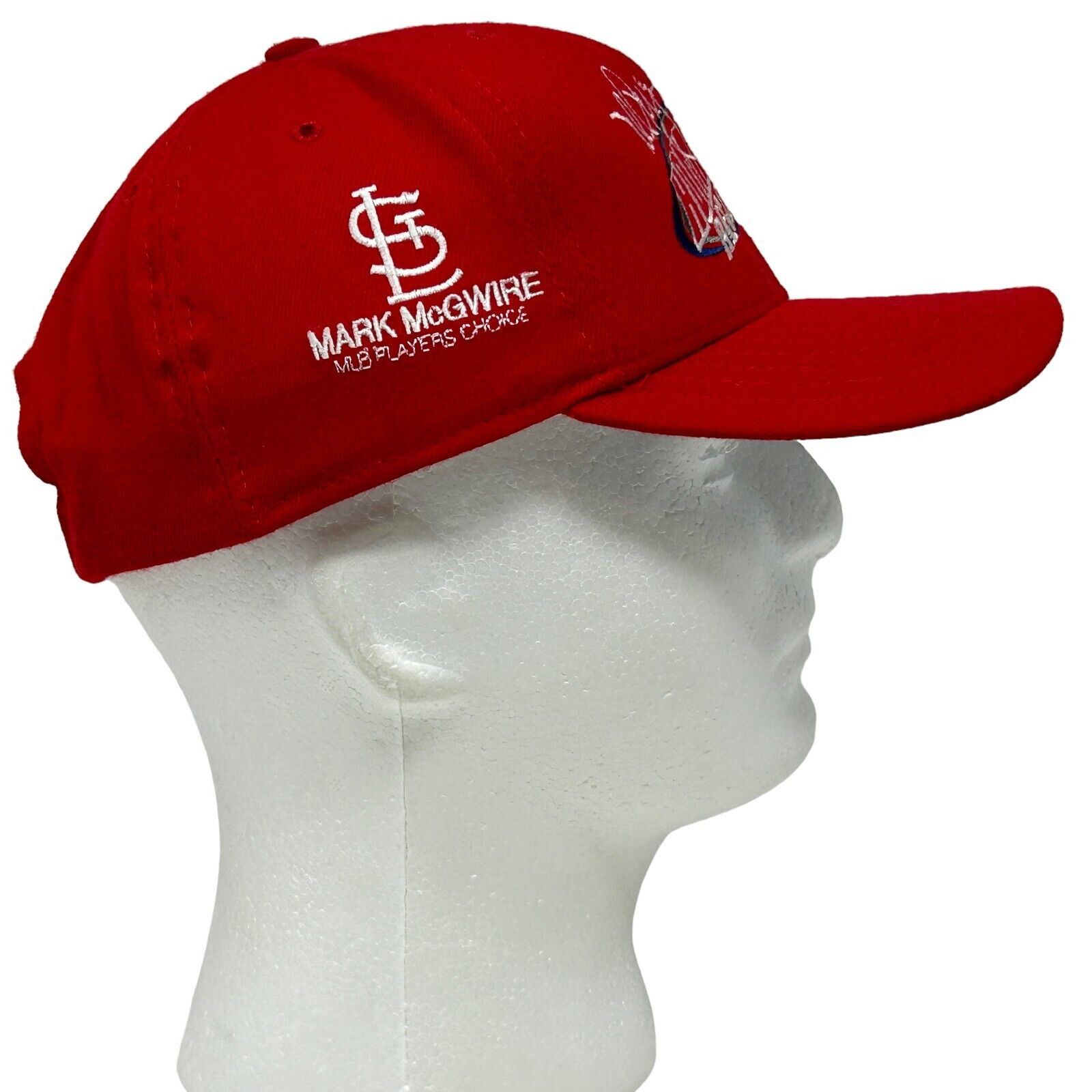 New Era Vintage Mark McGwire Home Run Record Hat Baseball Cap Size ONE SIZE - 6 Thumbnail