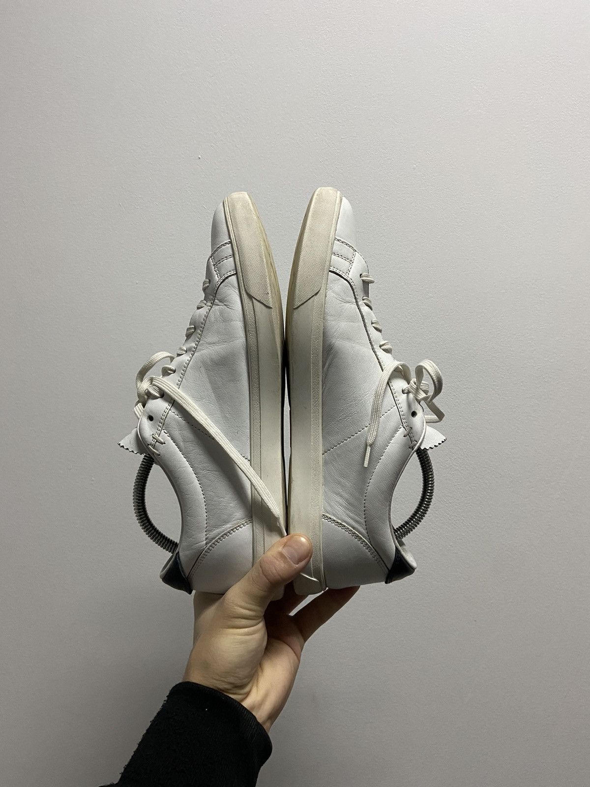 Moncler × Vintage Moncler low top sneakers leather vintage France 🇫🇷 Size US 10 / EU 43 - 5 Thumbnail