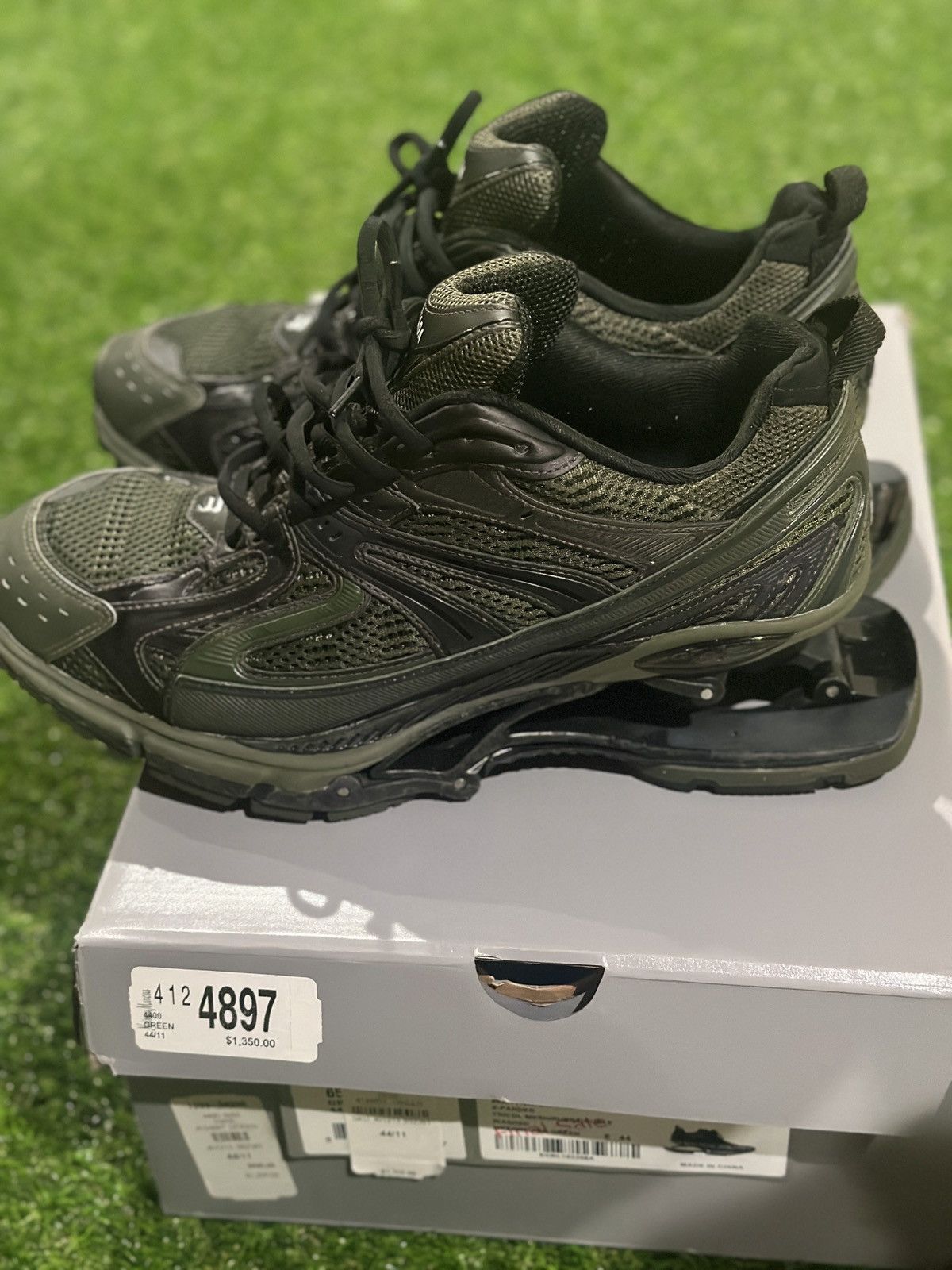 Balenciaga Size 11 - Balenciaga Expander Green Size US 11 / EU 44 - 5 Thumbnail