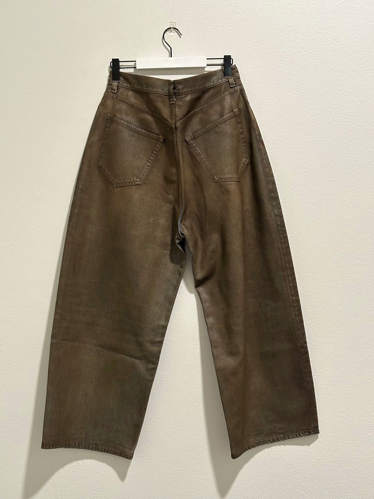 acne studios 30×30 Acne Studios Acne Studios 2023 Super Baggy Jeans Brown Waxed
