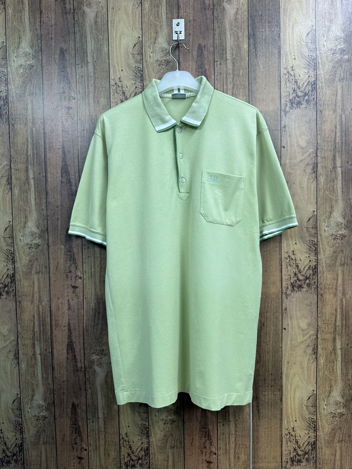 Alfred Dunhill × Designer × Vintage Vintage Dunhill Sport Polo Tee A267 Size US M / EU 48-50 / 2 - 1 Thumbnail