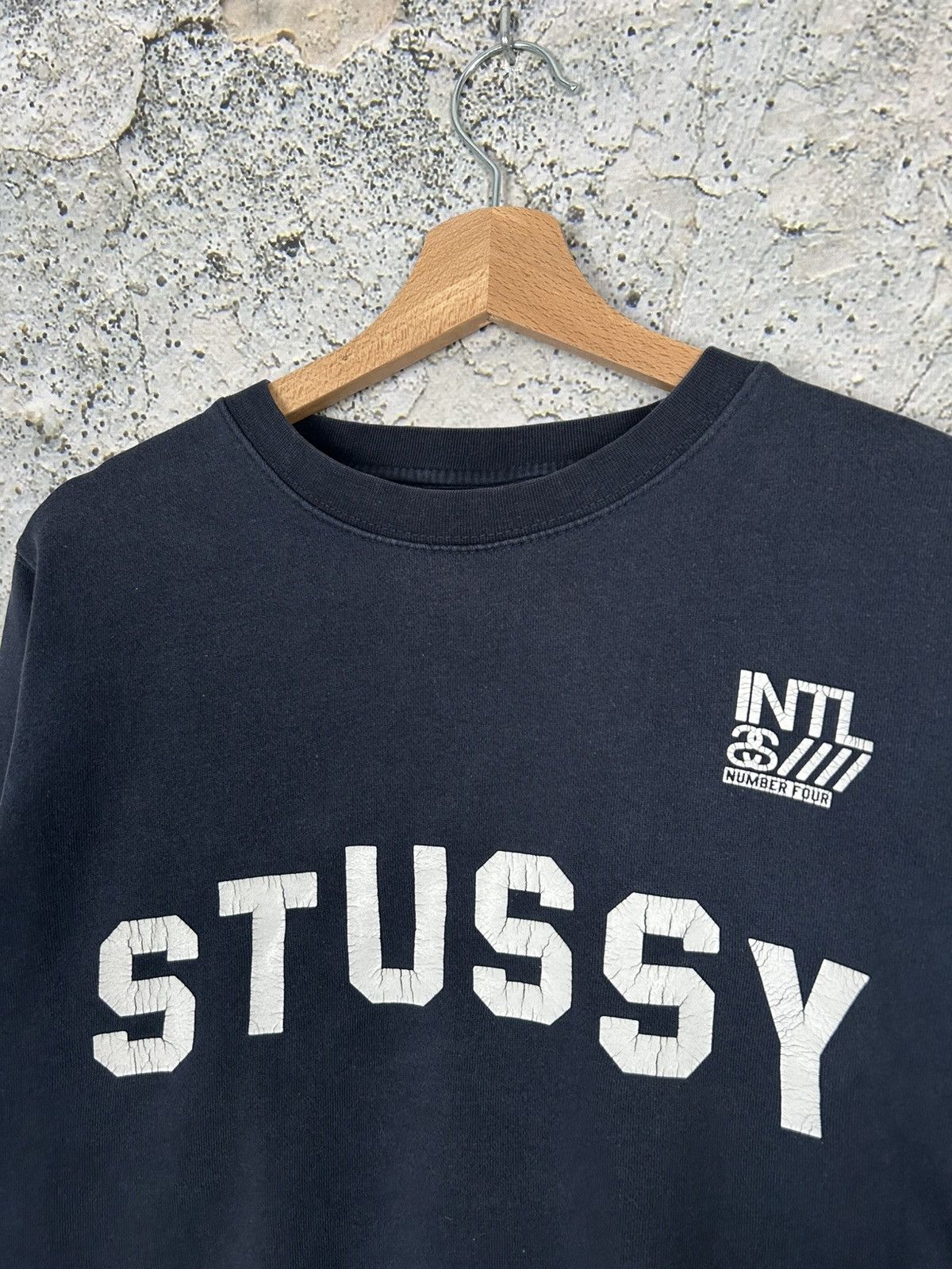 Stussy Stussy Crewneck Sweatshirt Rap Skate Boxy Fit Skate Size US S / EU 44-46 / 1 - 3 Thumbnail