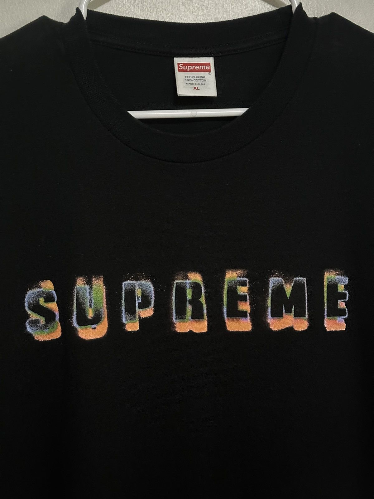 Supreme Supreme Stencil Tee Size US XL / EU 56 / 4 - 2 Thumbnail