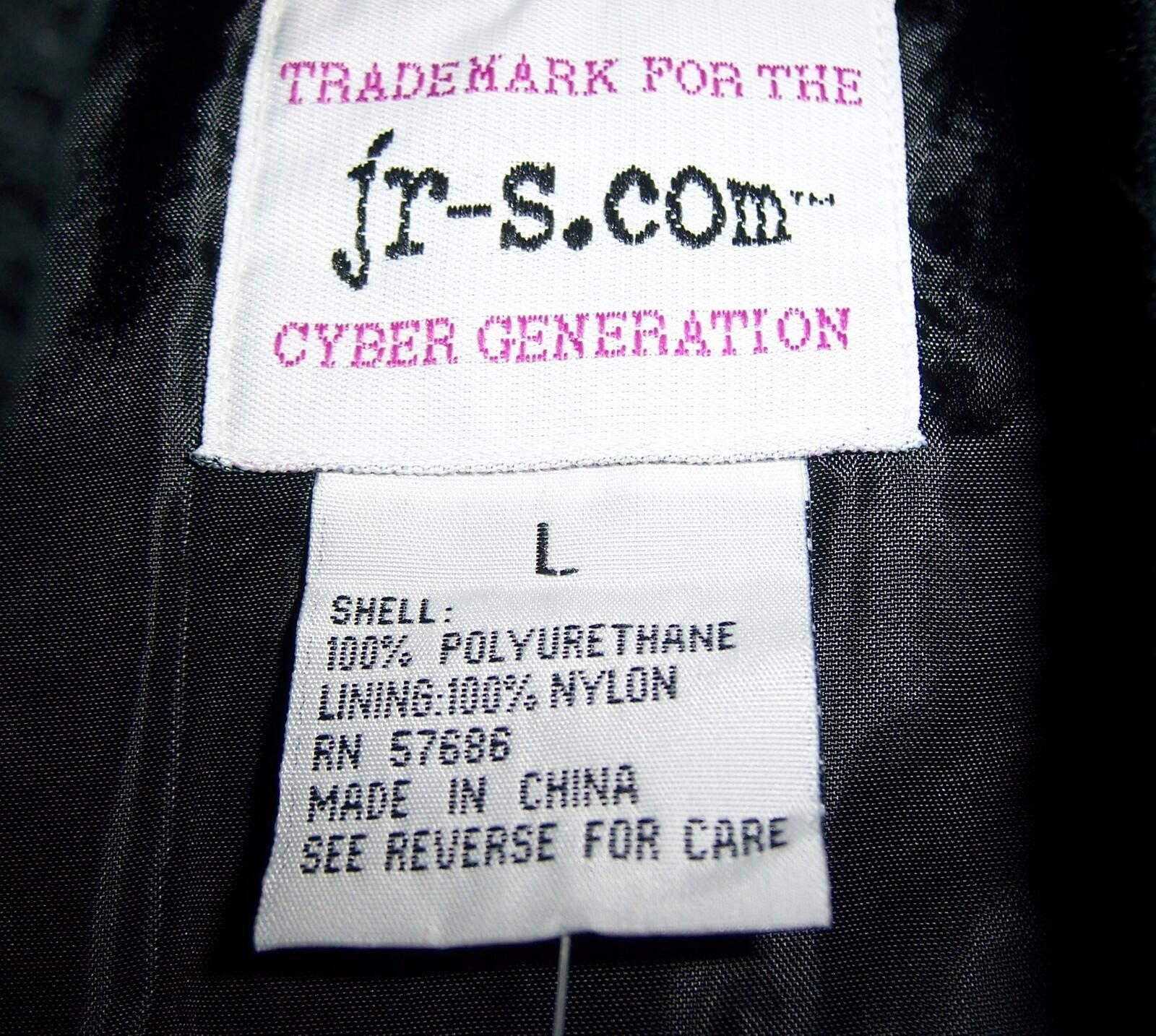 Other Vintage jr-s.com Black Shiny Varsity Jacket - Large - NWT Size L / US 10 / IT 46 - 6 Thumbnail
