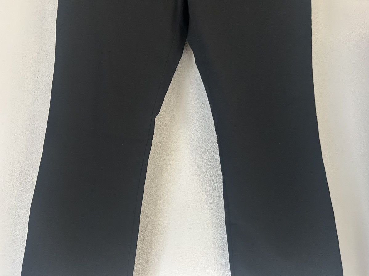 Prada Black Flared Tailored Trousers