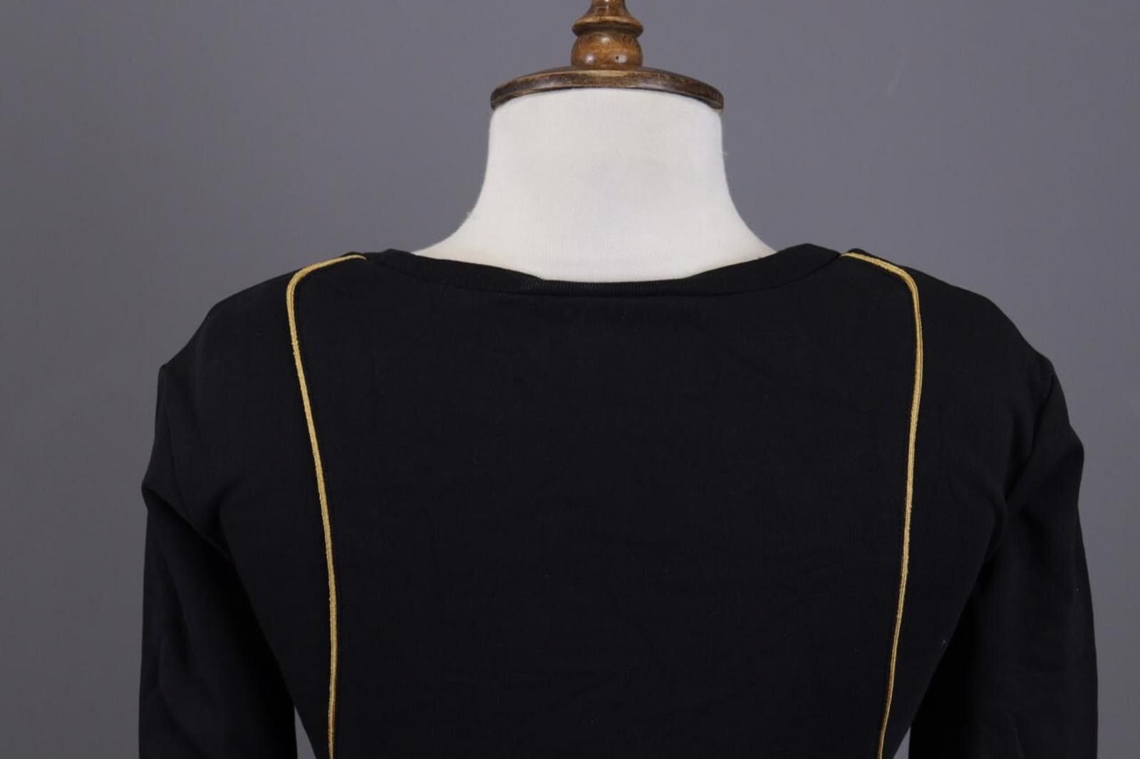 John Galliano Kids John Galliano Black Faux Fur Cropped Sweater Size 10 Size L / US 10 / IT 46 - 8 Thumbnail