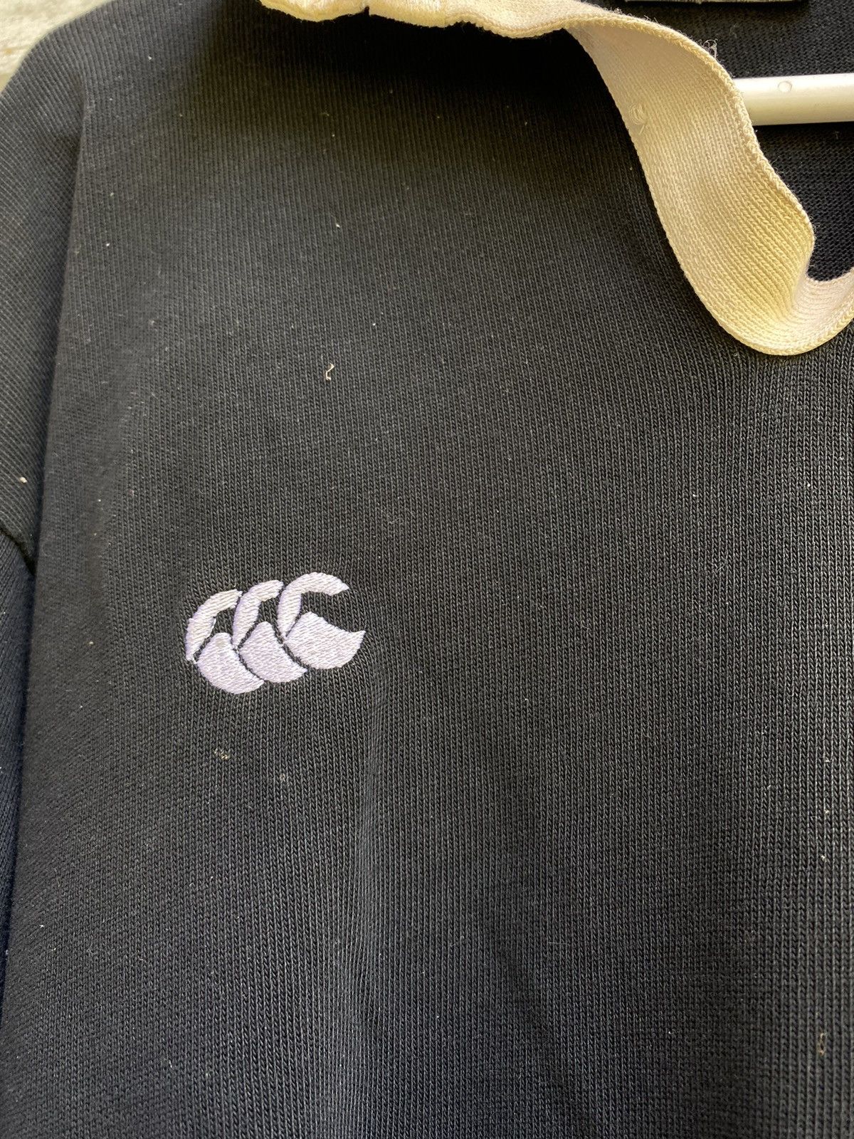 All Blacks × Canterbury of New Zealand × Vintage Vintage Thrashed Distressed Canterburry All Black Rugby L/S Size US M / EU 48-50 / 2 - 5 Thumbnail