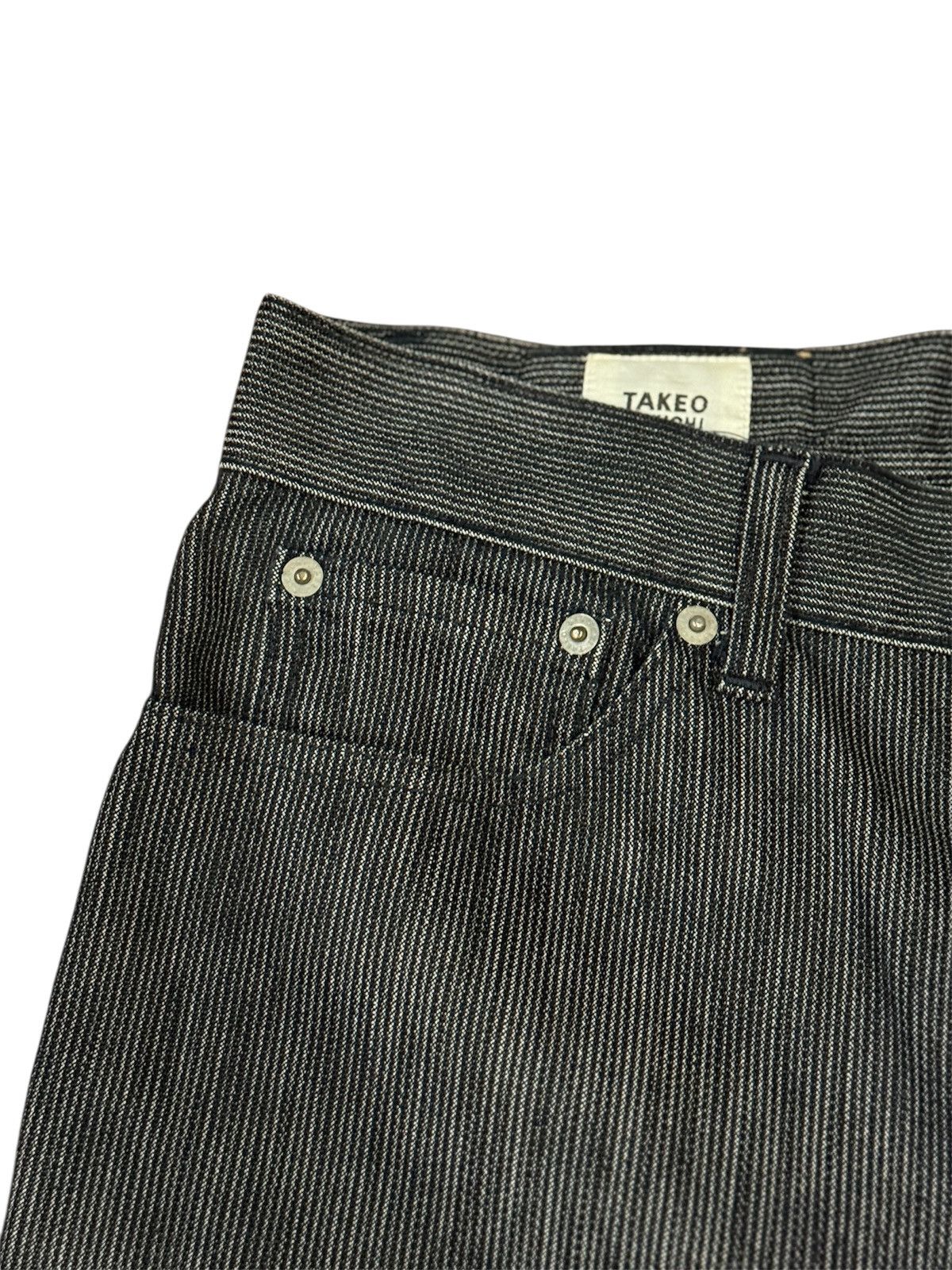 Takeo Kikuchi Very Rare Vintage Takeo Kikuchi Stripe Jean Size US 32 / EU 48 - 5 Thumbnail