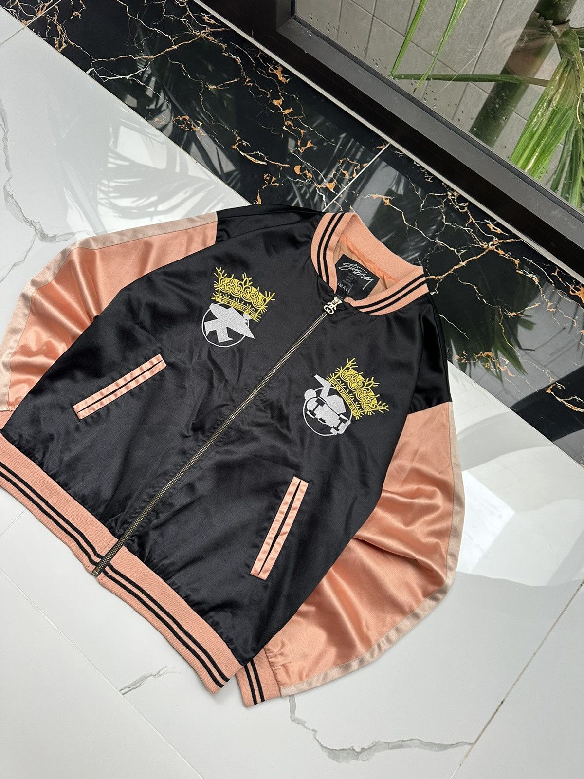 Stussy × Vintage STUSSY VINTAGE BIG LOGO STREETWEAR LIGHT JACKET Size S / US 4 / IT 40 - 4 Thumbnail