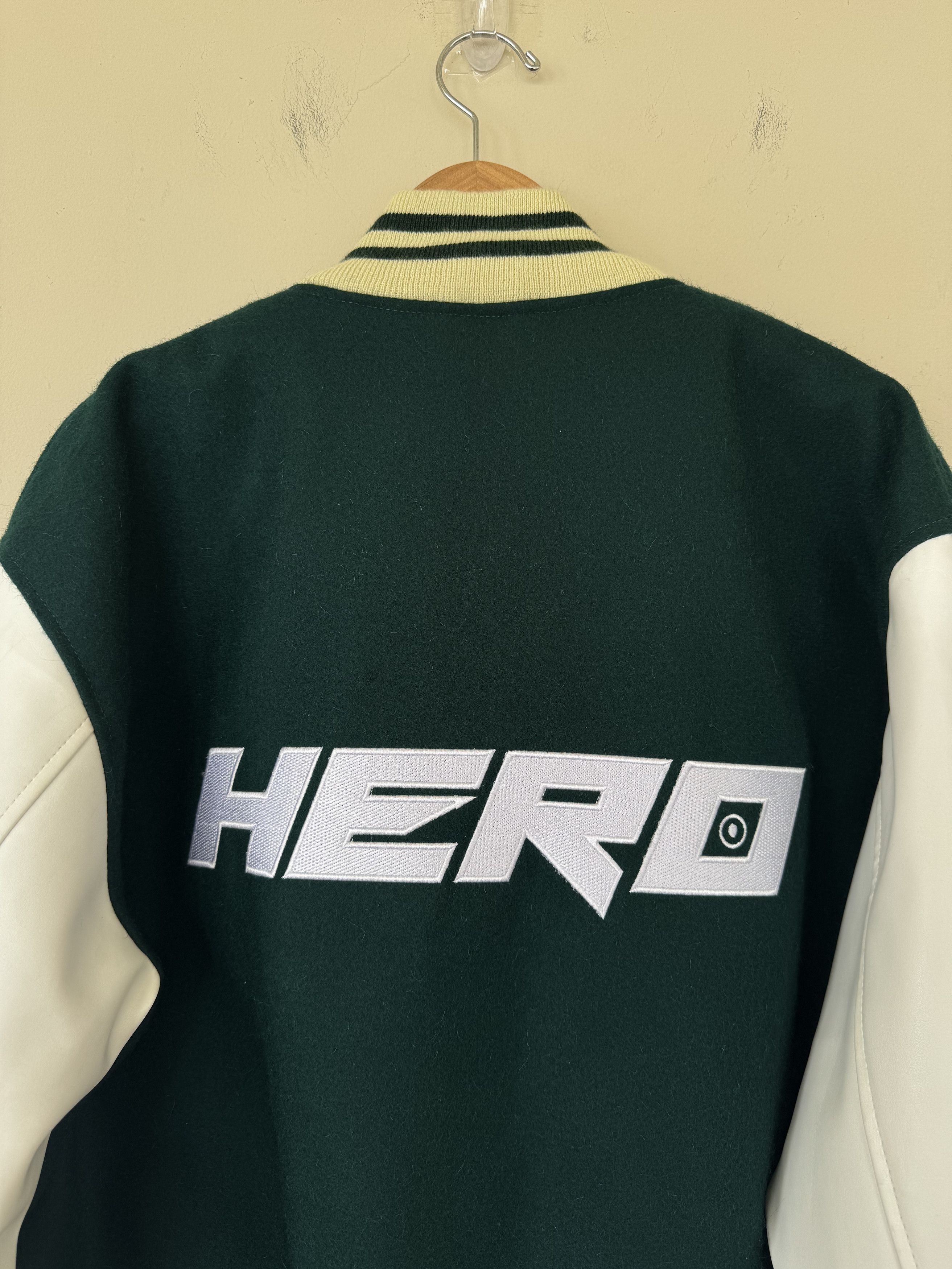 Vintage Hero Varsity Bomber Jacket Size US XXL / EU 58 / 5 - 7 Thumbnail