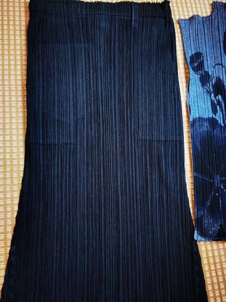 Issey Miyake Issey Miyake Dark blue denim fishtail dress Size 25" / US 0 / IT 36 - 2 Thumbnail