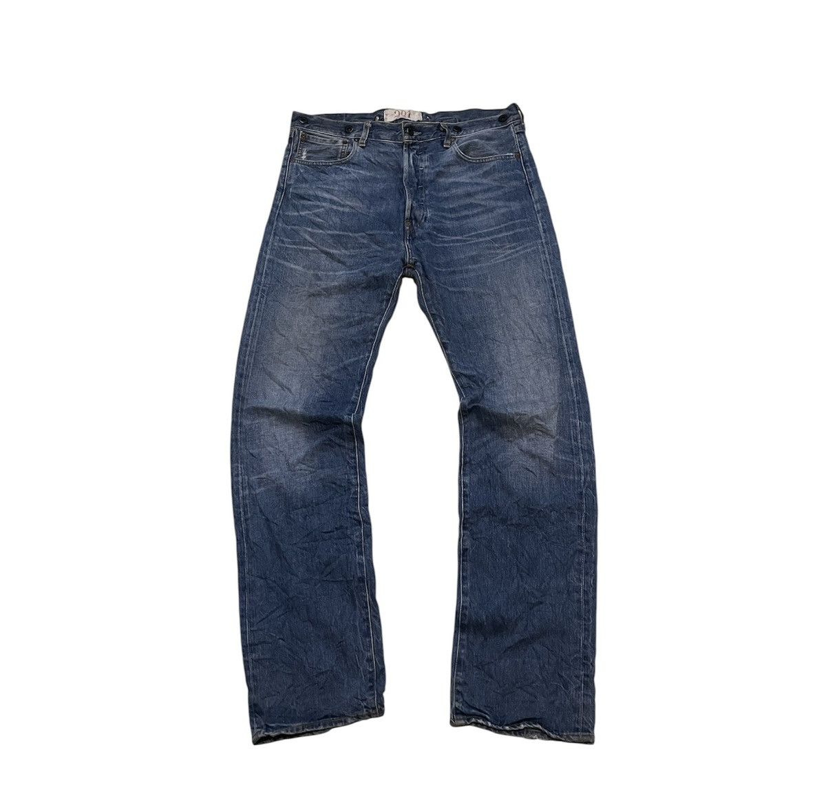 Levi's Vintage Clothing Vintage Levi's 201 Buckle Strap (1980-1901 Repro) Size US 34 / EU 50 - 2 Thumbnail