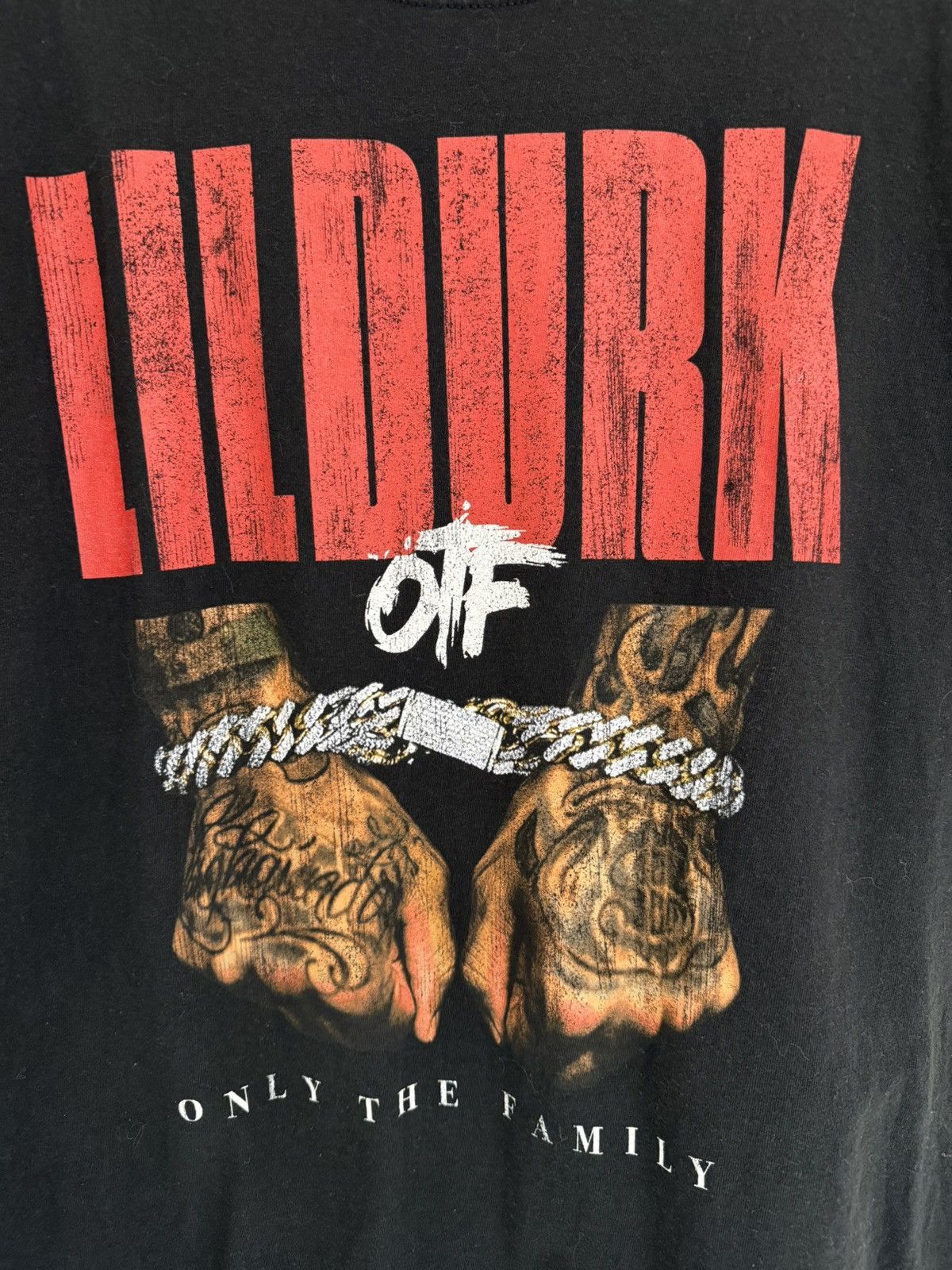 Rap Tees LIL DURK x RAP TEES (RARE) Size US XL / EU 56 / 4 - 2 Thumbnail