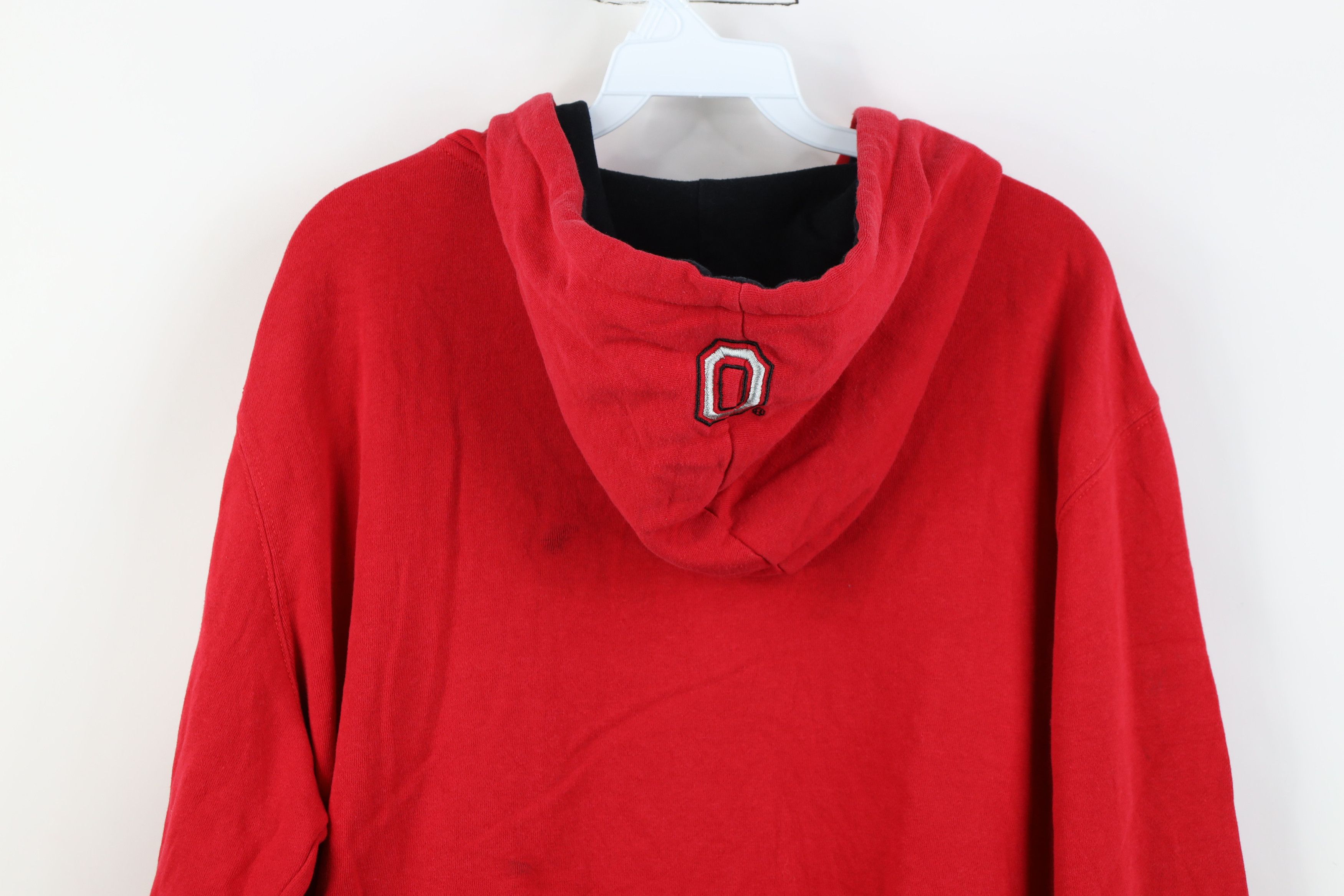 Vintage Vintage 90s Y2K Ohio State University Hoodie Sweatshirt Size US M / EU 48-50 / 2 - 14 Thumbnail