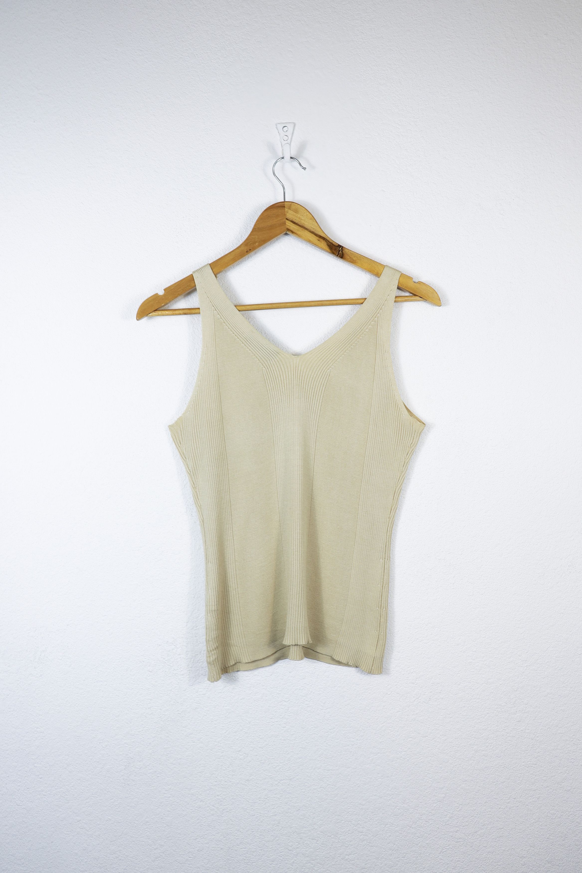 Other Womens Gerani Italy Gold Silk Tank Top Size M / US 6-8 / IT 42-44 - 7 Thumbnail