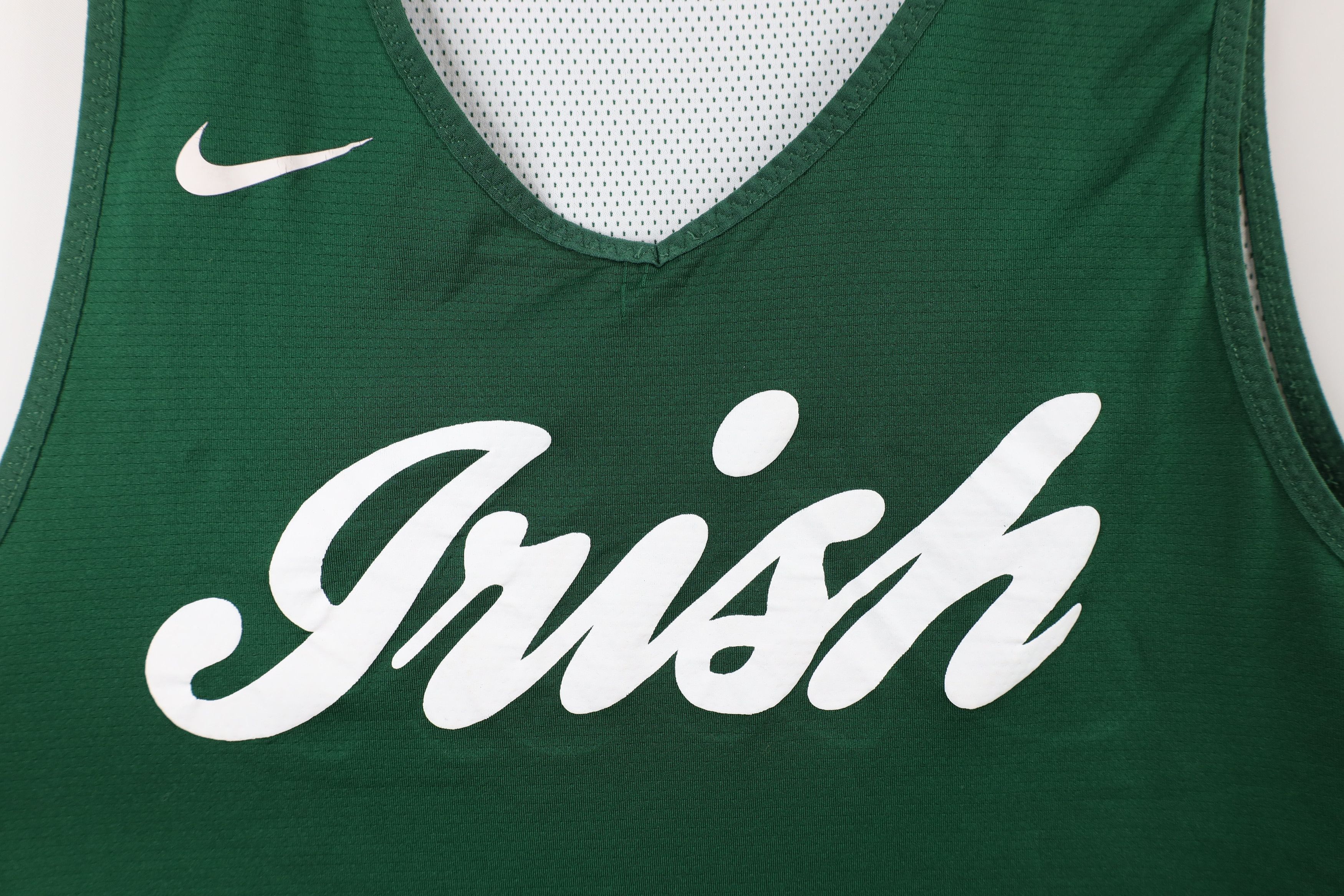 Nike × Vintage Vintage Nike Spell Script Irish Reversible Basketball Jersey Size US M / EU 48-50 / 2 - 5 Thumbnail