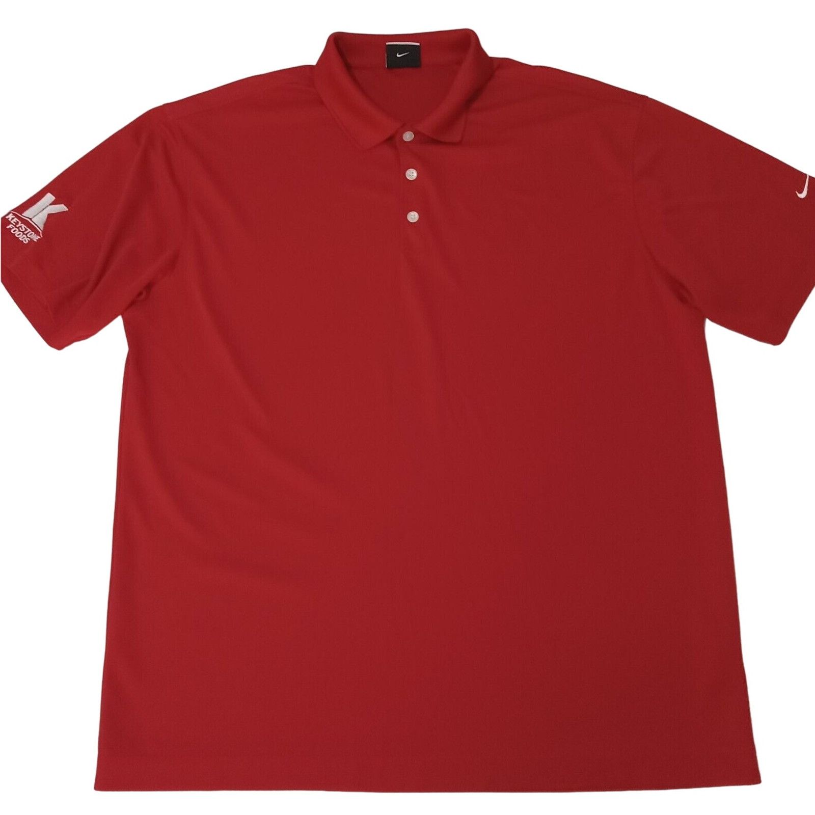 Nike Vintage 90s Nike Golf Polo Shirt XL Dri-Fit 3 Button Size US XL / EU 56 / 4 - 1 Thumbnail