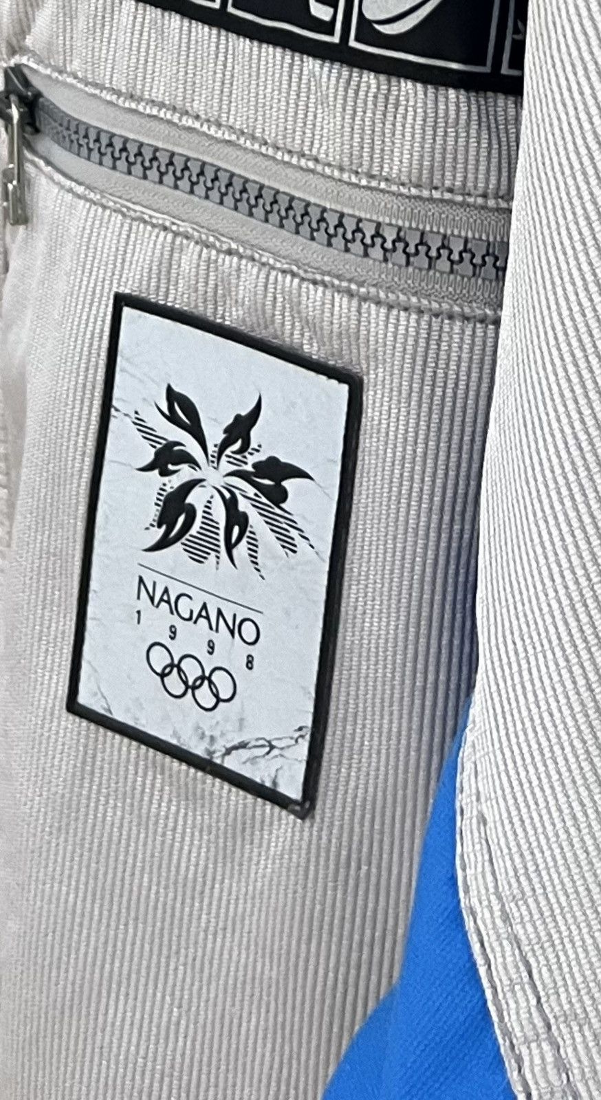 Mizuno 1998 Nagano Olympic Mizuno Official Sponsor Bomber Jacket Size US L / EU 52-54 / 3 - 8 Thumbnail
