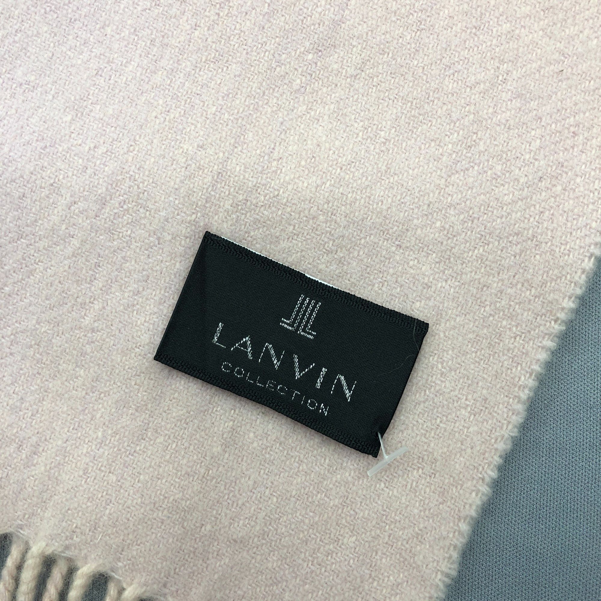 Lanvin Vintage Lanvin Scarf Muffler Winter Neckwear Scarves Size ONE SIZE - 5 Thumbnail