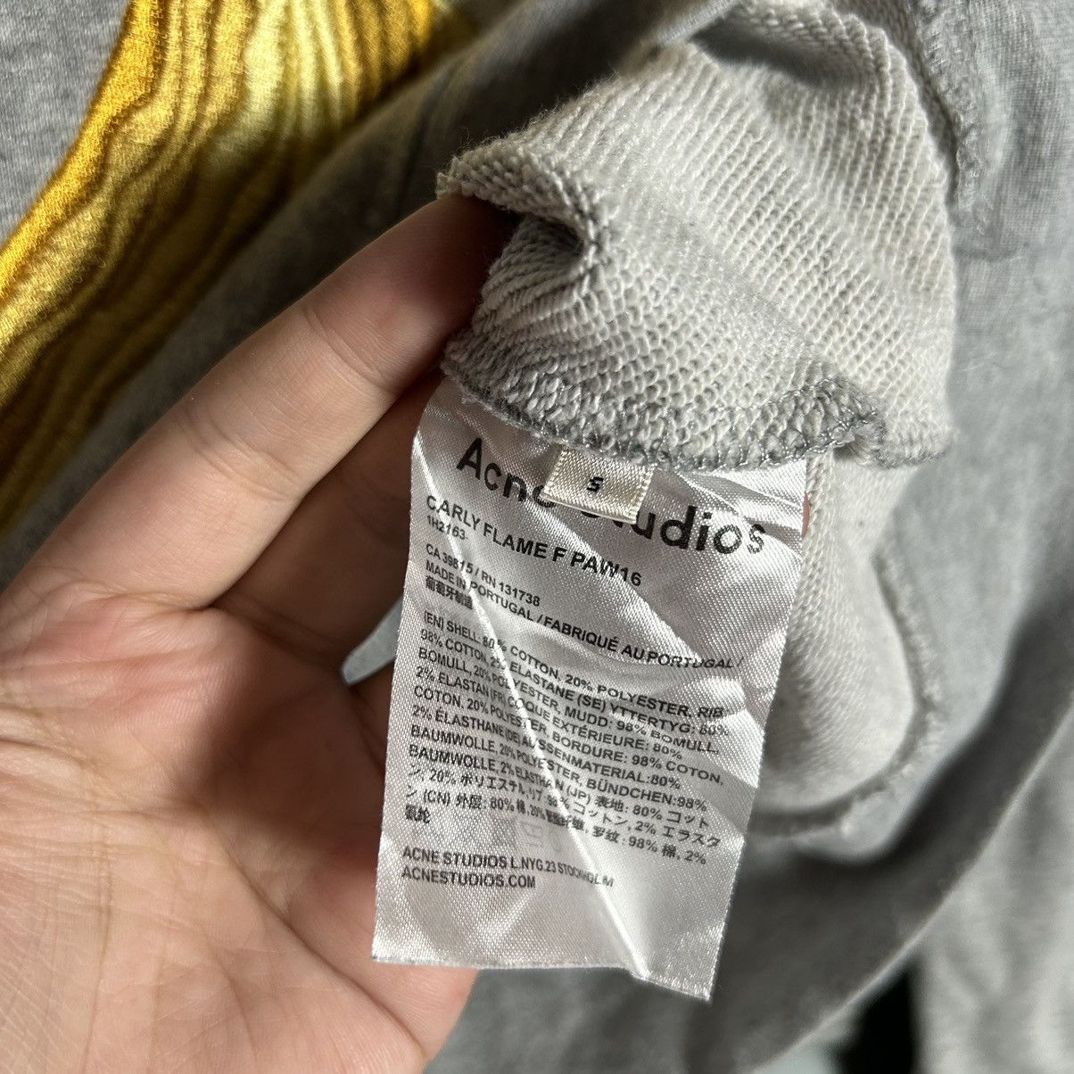 Acne Studios Acne Studios Banana Embroidery Sweatshirt Size M / US 6-8 / IT 42-44 - 6 Thumbnail