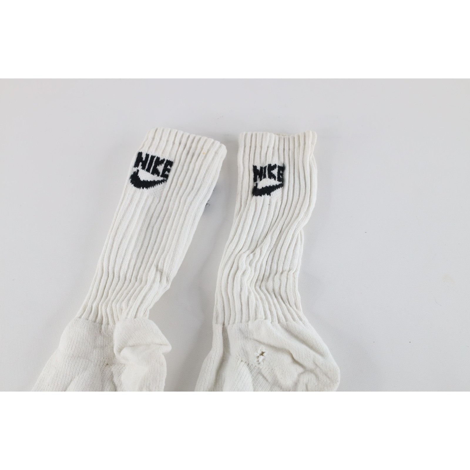 Nike Vintage 90s Nike Spell Out Travis Scott Swoosh Tube Socks Size ONE SIZE - 12 Thumbnail