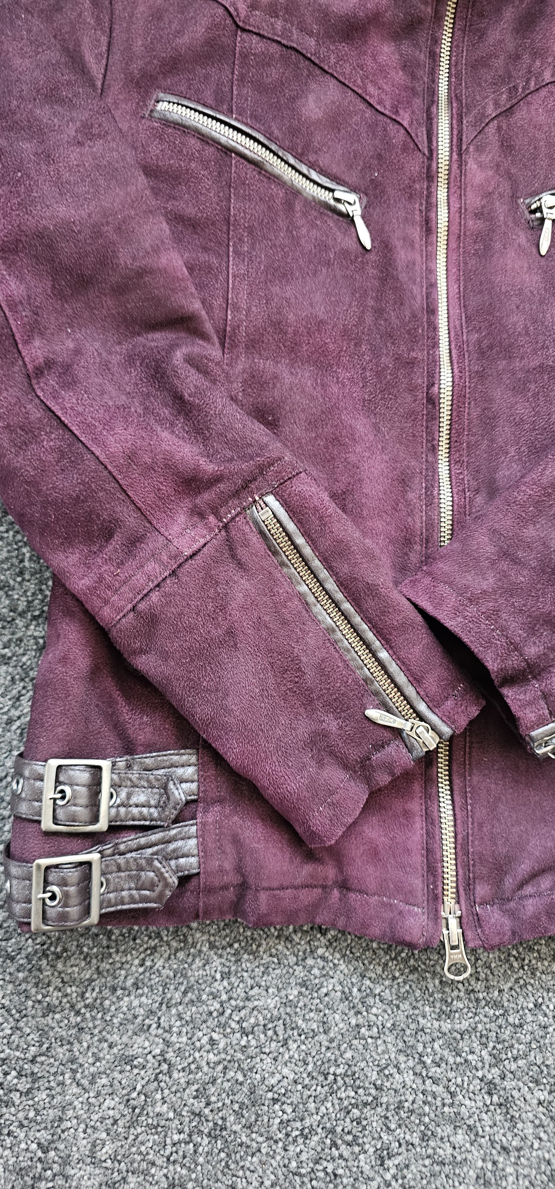 Tornado Mart 00s TORNADO MART grunge suede fur jacket Size US L / EU 52-54 / 3 - 4 Thumbnail