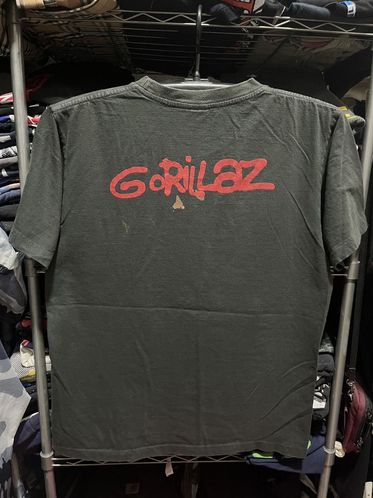 Band Tees Gorillaz Electronic Trip Hop UK Band Tee 90s (single stitch) Size US M / EU 48-50 / 2 - 2 Thumbnail