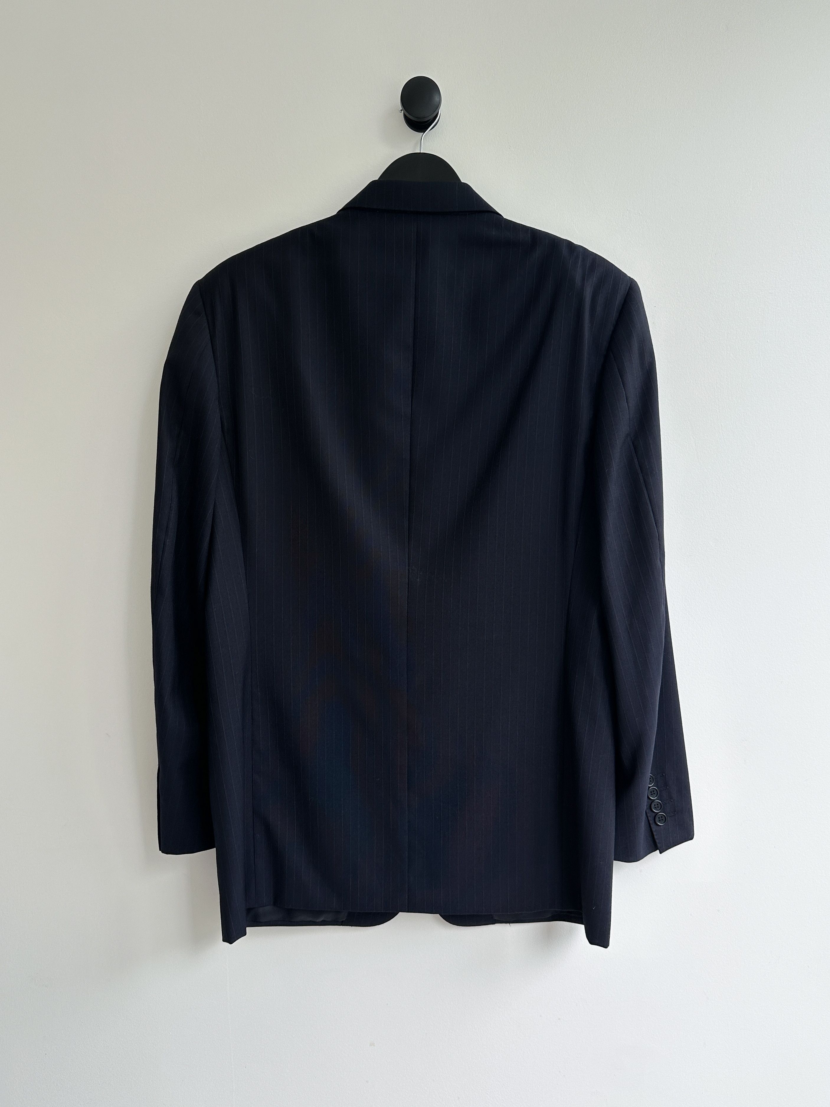 Canali Canali Navy Blazer Size 46R - 3 Thumbnail