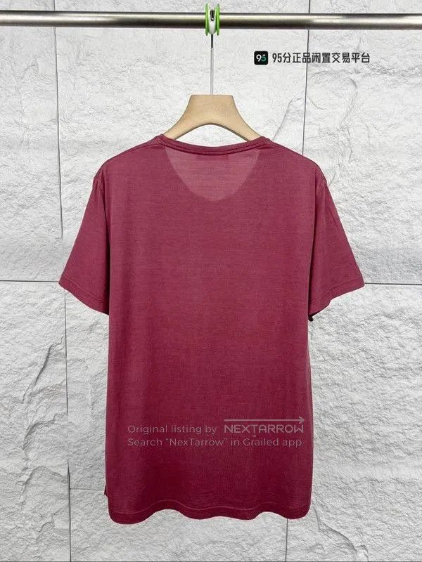 Loro Piana Loro Piana Solid Round Neck Casual Short. Size US L / EU 52-54 / 3 - 5 Thumbnail