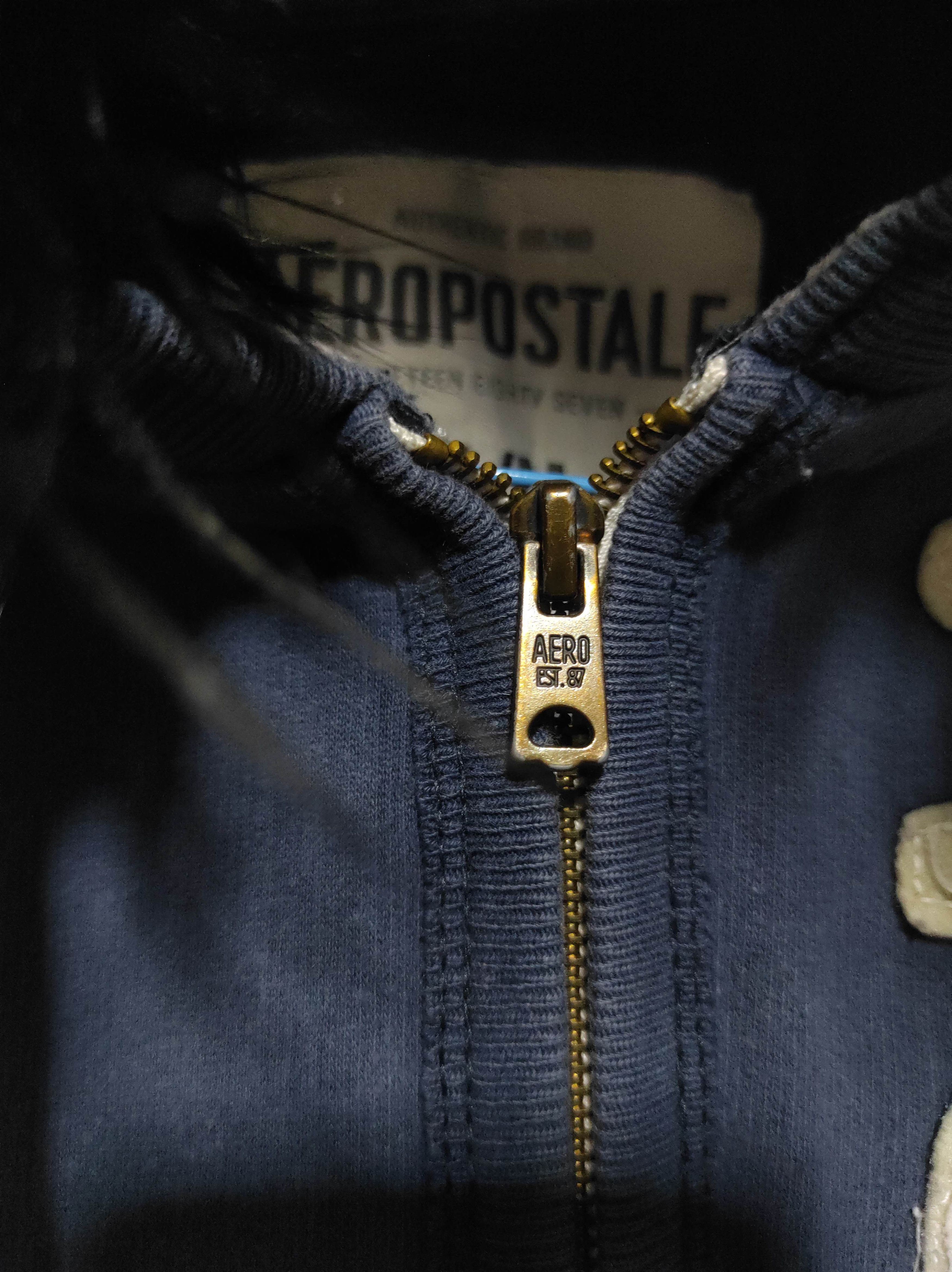 Aeropostale Aeroplane zip fur hoodie ifsix LGB style Size US M / EU 48-50 / 2 - 7 Thumbnail