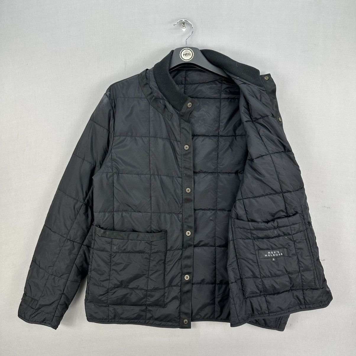 Melrose Vintage Melrose Checkered Puffer Jacket Size US S / EU 44-46 / 1 - 7 Thumbnail