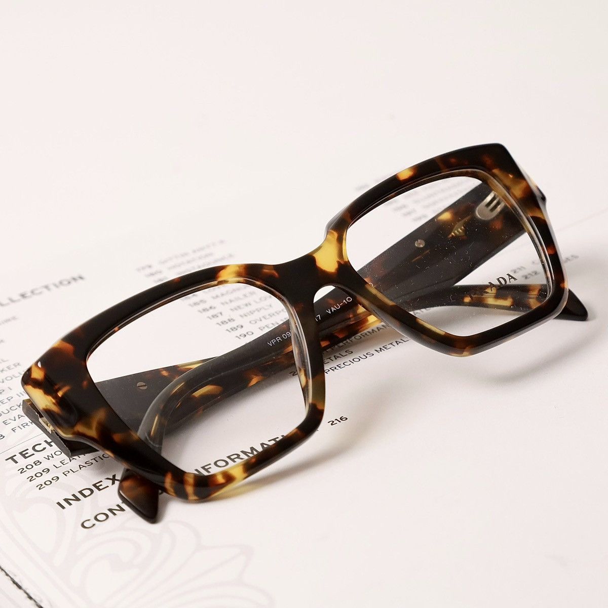 Prada PRADA 0PR 09ZV GLASSES Size ONE SIZE - 7 Thumbnail