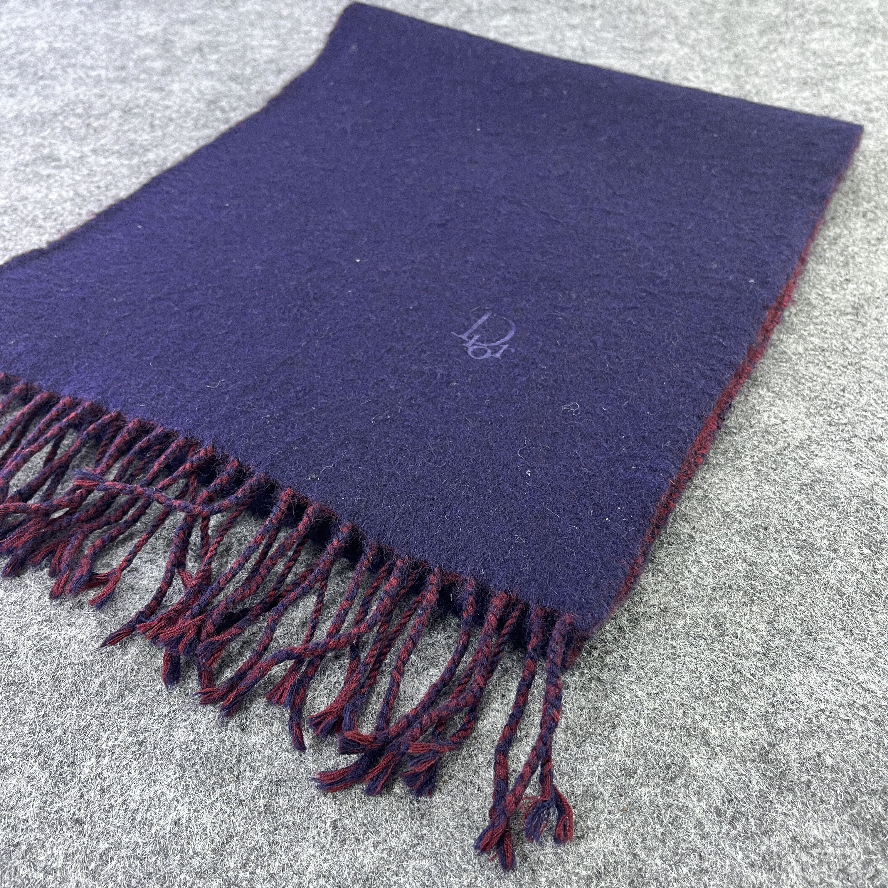 Vintage Vintage Dior Cashmere Scarf / Muffler / Neckwear T848 Size ONE SIZE - 5 Thumbnail