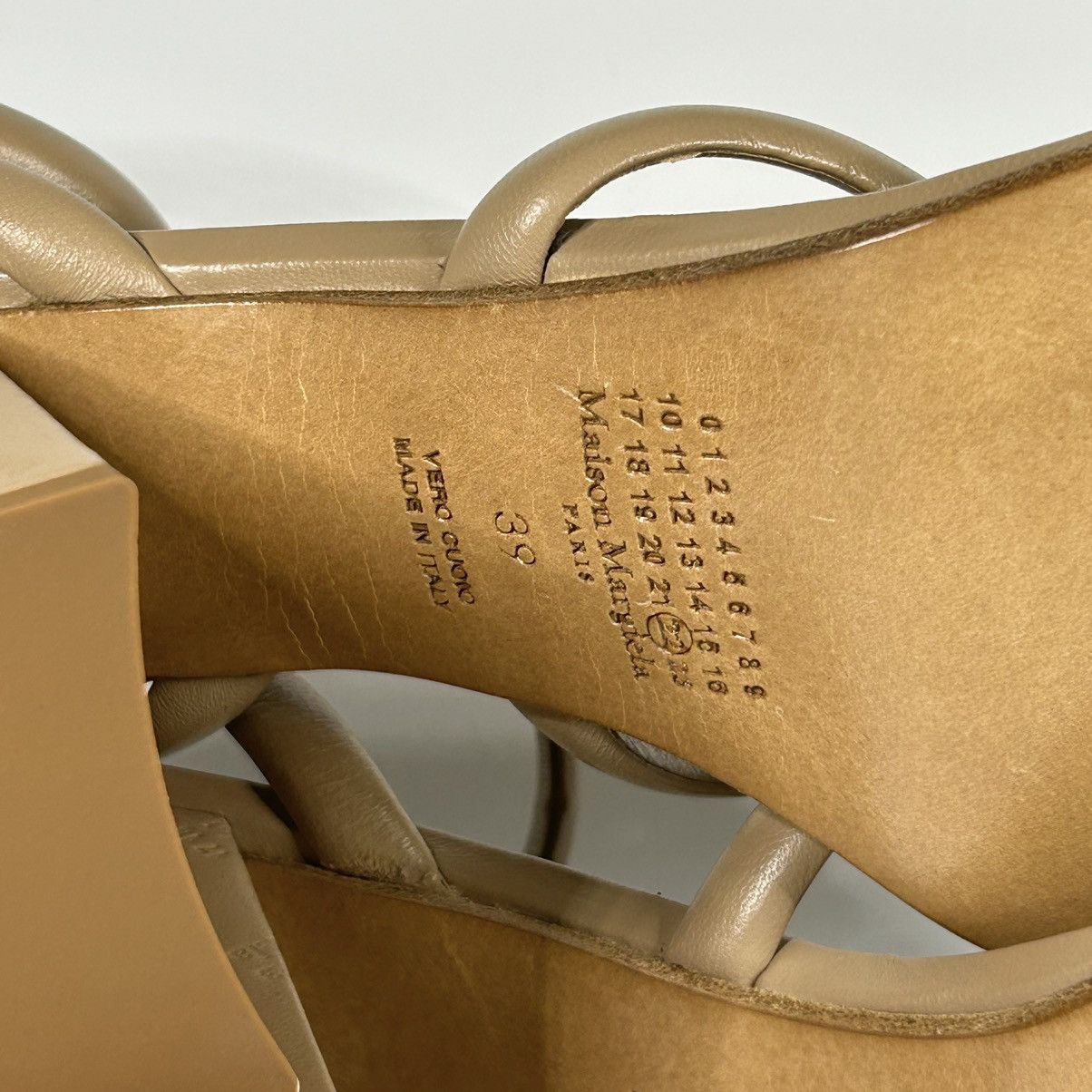 Maison Margiela New Maison Margiela Square Toe Tabi Sandals Size 39EU/9US Size US 9 / IT 39 - 5 Thumbnail