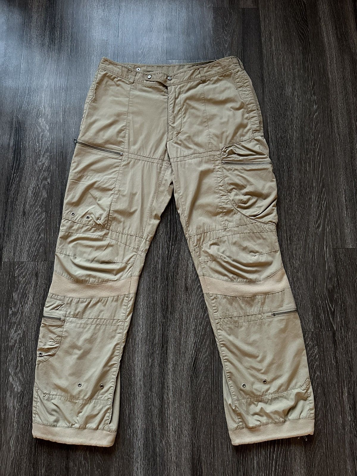 image of Polo Ralph Laurent Rlx Aviator Tactical Cargo Pants Rrl Tech in Beige, Men's (Size 36)