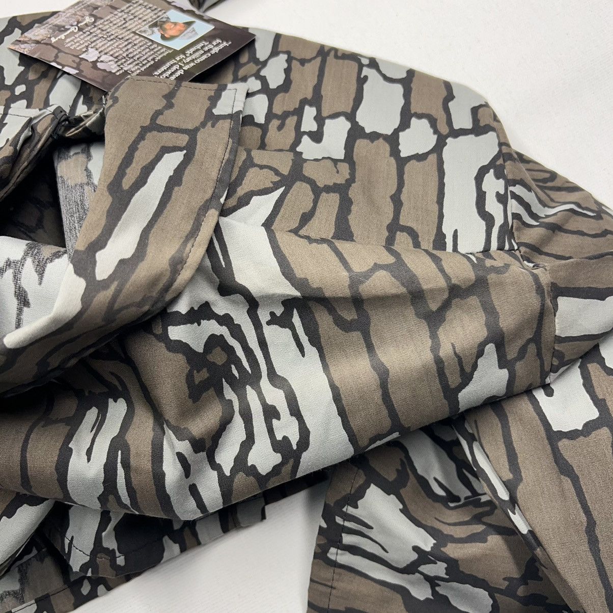 Vintage VTG Trebark Shirt Pants Set Camo Suit Hunting Shooting 80s Size US L / EU 52-54 / 3 - 16 Thumbnail
