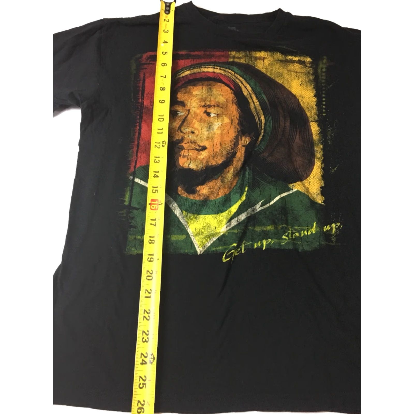 Vintage VINTAGE Bob Marley Get Up Stand Up T Shirt Sz M EUC Size US M / EU 48-50 / 2 - 5 Thumbnail