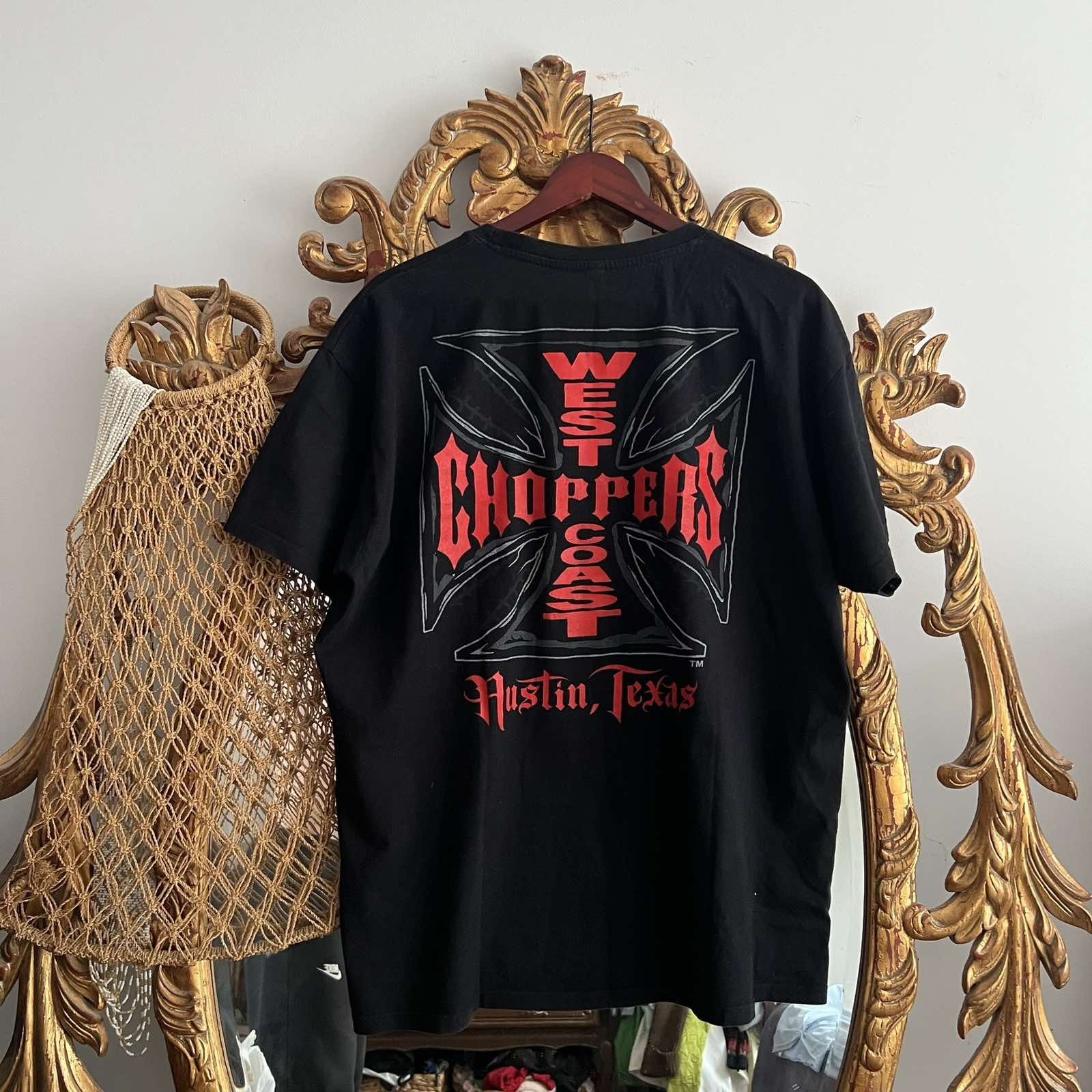 West Coast Choppers Vintage West Coast Choppers Texas Paul Walker T-shirt Size US XXL / EU 58 / 5 - 1 Thumbnail