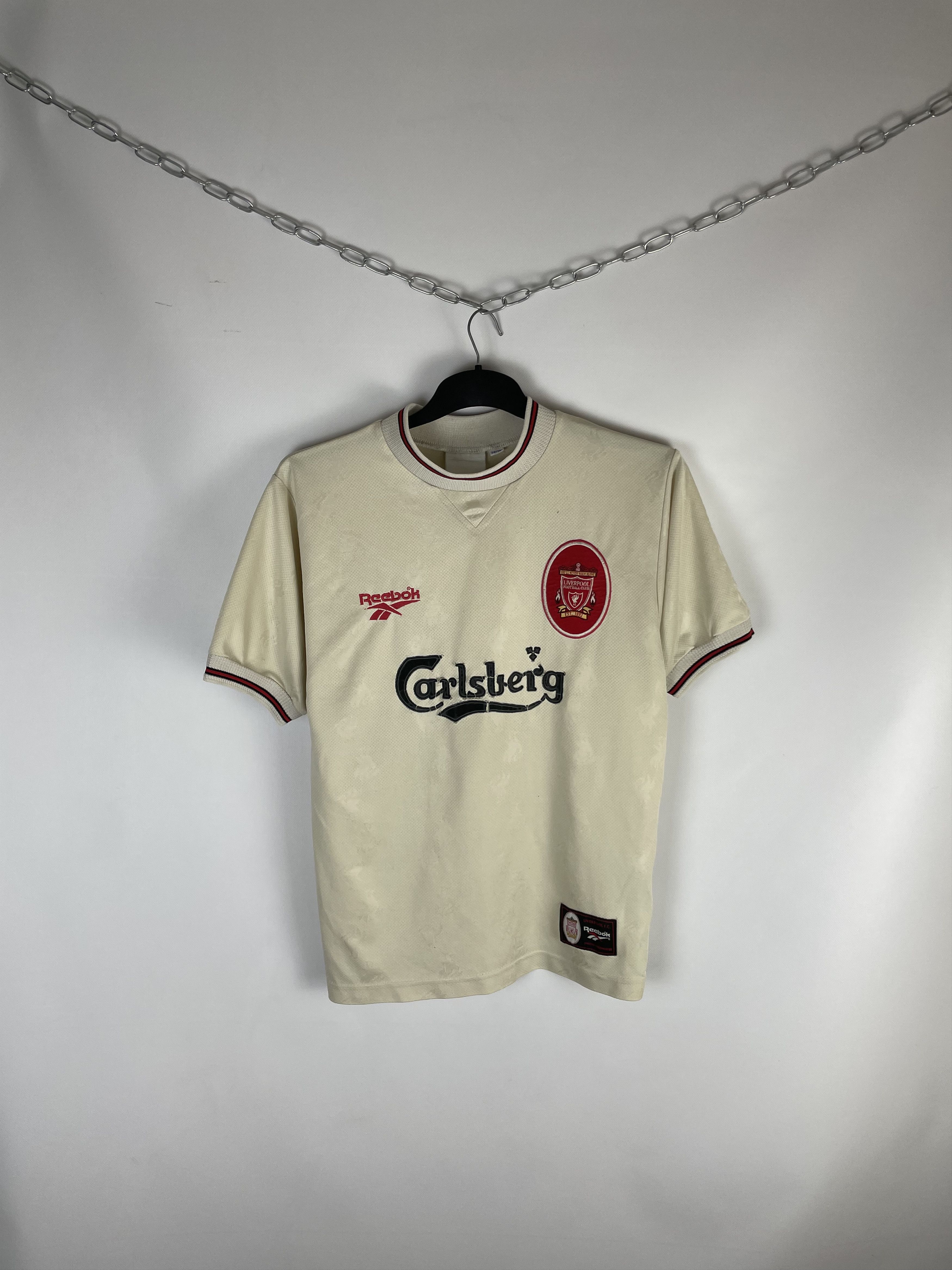 Reebok Liverpool Reebok soccer jersey carlsberg vintage Size US M / EU 48-50 / 2 - 1 Thumbnail