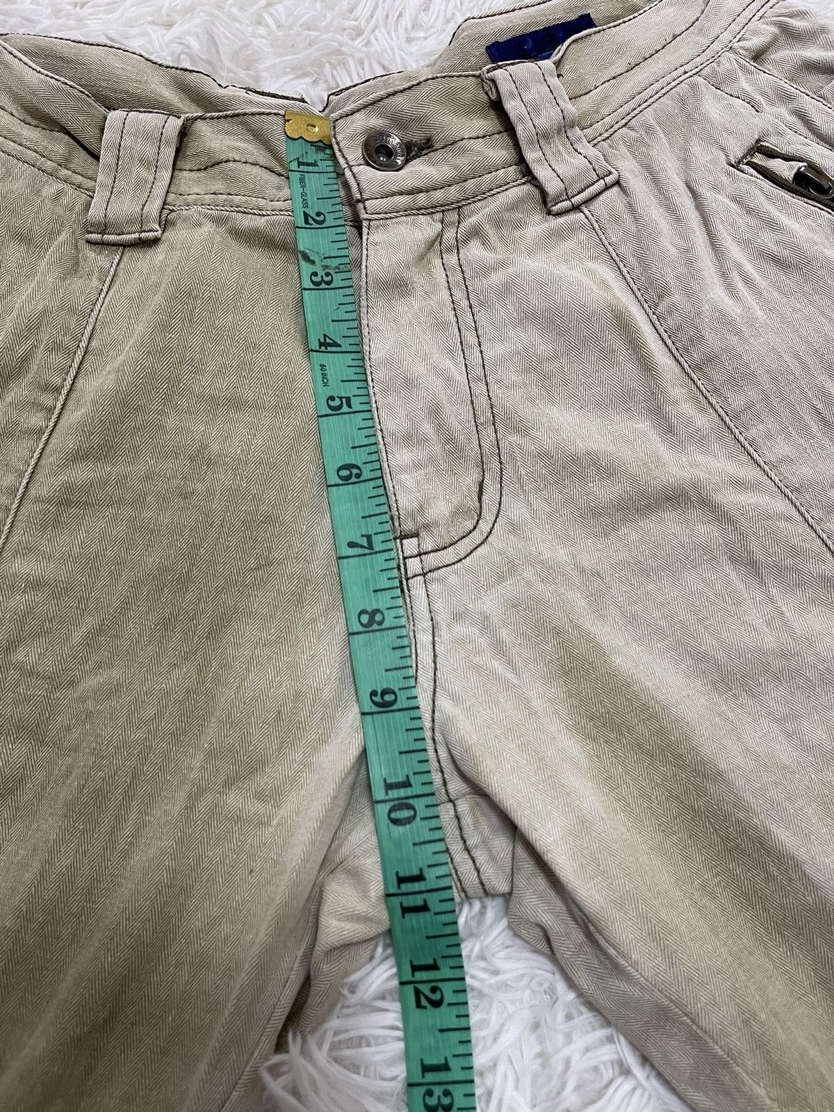 Japanese Brand × semanticdesign Distressed Semantic Design Bleached Flared Leg Pants Size US 32 / EU 48 - 19 Thumbnail