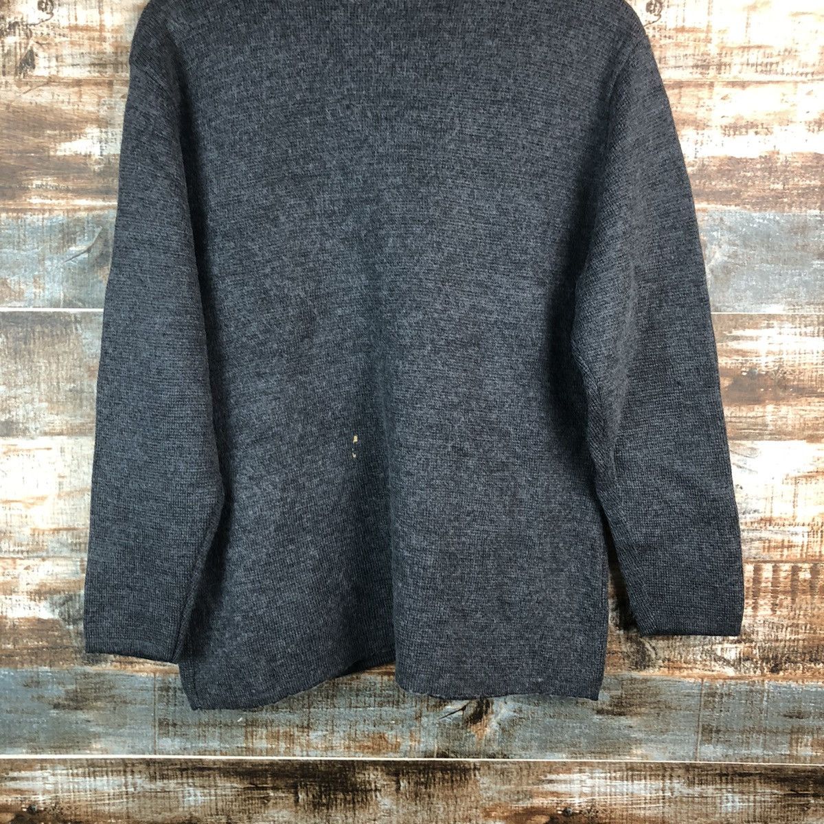 Homespun Knitwear × Japanese Brand Japanese Brand Grey Cardigan Knitwear #A2375 Size US M / EU 48-50 / 2 - 14 Thumbnail