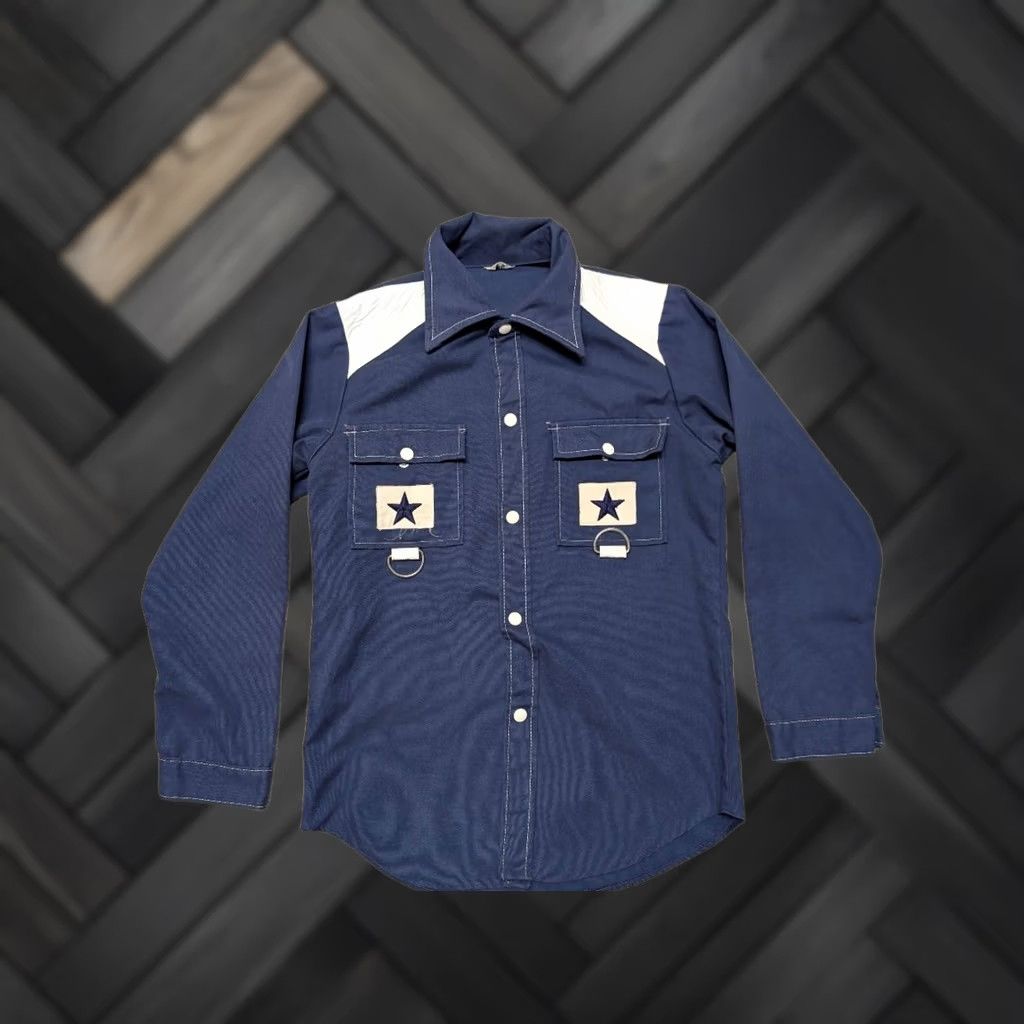 Vintage VINTAGE western evel knievel S motorcycle COWBOY shirt jac Size US S / EU 44-46 / 1 - 1 Thumbnail