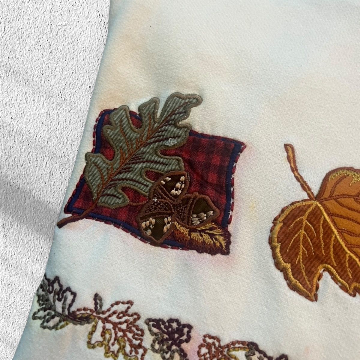 Vintage Vintage 90s Bobbie Brooks Autumn Leaves Fall Sweatshirt Size US M / EU 48-50 / 2 - 6 Thumbnail