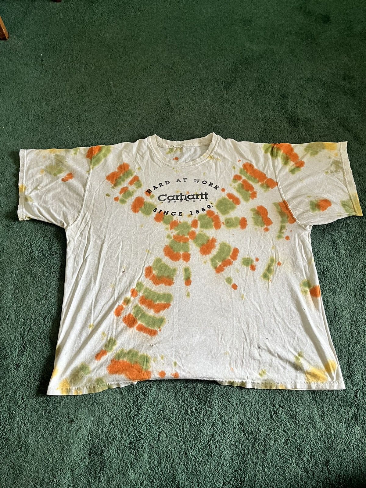 Carhartt Vintage Carhartt Tee Size US L / EU 52-54 / 3 - 3 Thumbnail