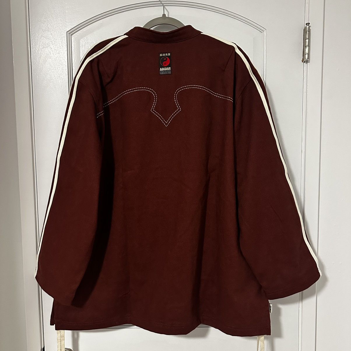 Adidas × CLOT Adidas Edison Chen CLOT Track Tang Jacket, A 2XL (US XL) Size US XL / EU 56 / 4 - 5 Thumbnail