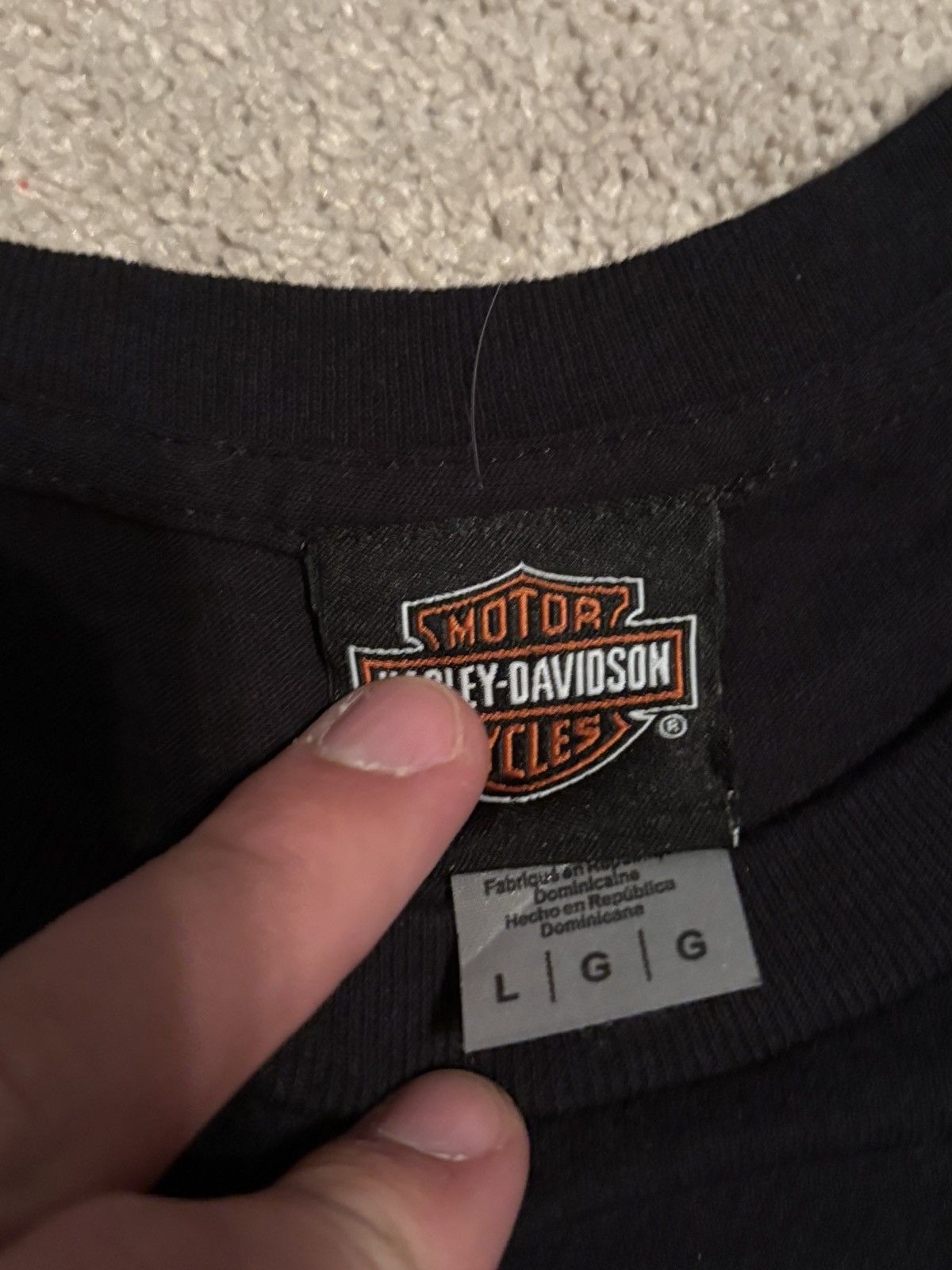 Harley Davidson New Harley Davidson Basic tee size L Size US L / EU 52-54 / 3 - 2 Thumbnail