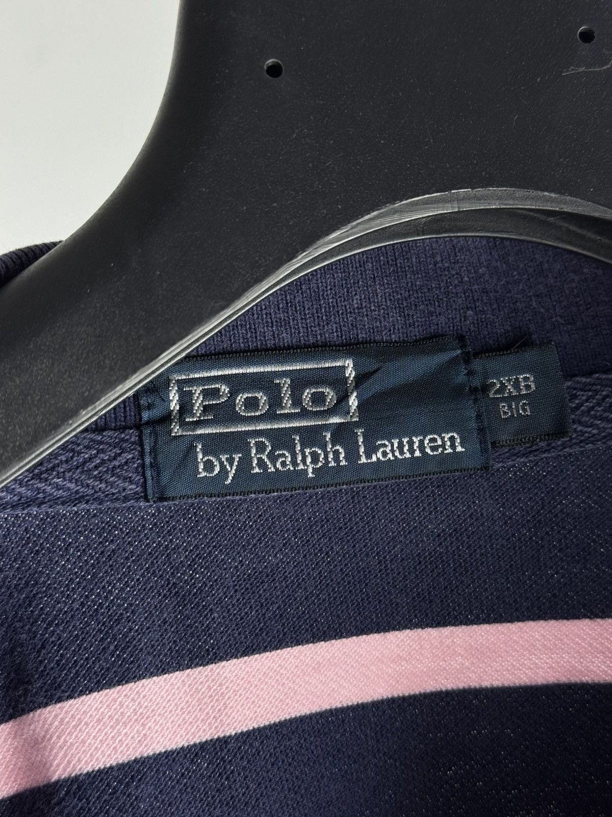 Polo Ralph Lauren Vintage Polo Ralph Lauren Mercer Polo Team IV Stripe Collar Size US XXL / EU 58 / 5 - 6 Thumbnail