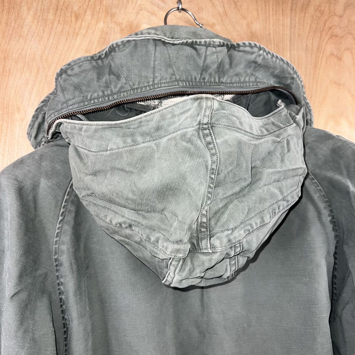 Vintage VINTAGE 50s MEN’S USAF COTTON SATEEN HOODED JACKET Size US L / EU 52-54 / 3 - 8 Thumbnail